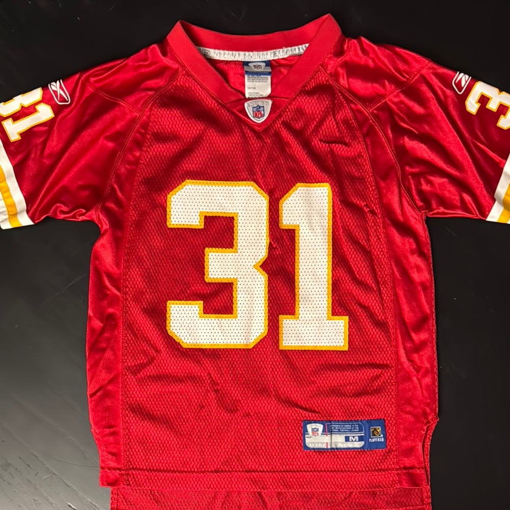 Vintage Kansas City Chiefs #31 Holmes jersey size M